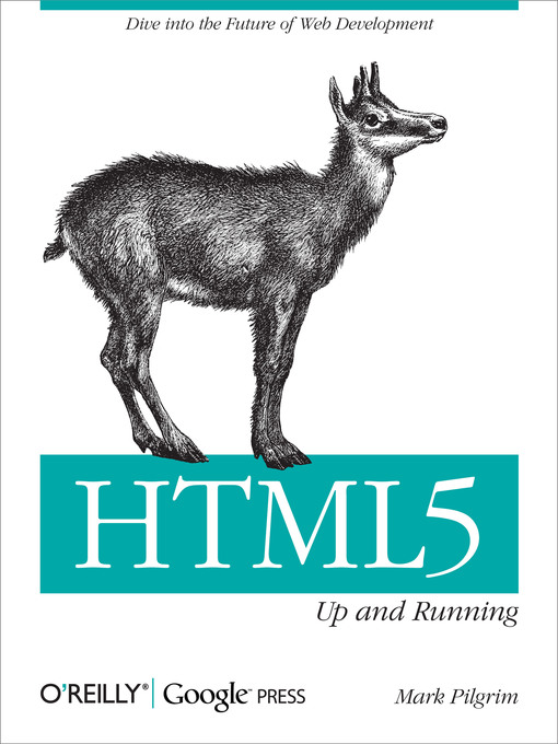 Title details for HTML5 by Mark Pilgrim - Wait list